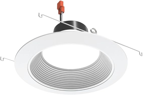 Juno 6 Inch LED Recessed Lighting, G4 Series Retrofit LED Downlight, Ceiling Light for Kitchen or Shower, 700 Lumens, 3000K Warm White, Wet Location Rated, Dimmable, Baffle Trim