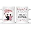 Gossby Ceramic Mug - Personalized Mother Daughter Gift, 11.0/15.0 oz - Birthday, Mother's Day, Christmas