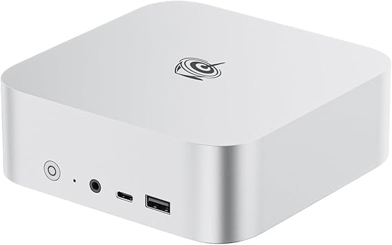 Beelink SER8 Mini PC, AMD Ryzen 7 8745HS (8C/16T up to 4.9GHz), 32GB DDR5 1TB PCIe4.0 SSD Mini Gaming Computer Windows 11 Pro, 4K Triple Display, HDMI/DP/USB4, 2.5G RJ45/WiFi 6/BT5.2