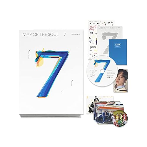 MAP OF SOUL : 7 4 ver. 1 Hand Mirror + 5 Extra Photos