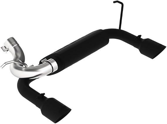 MBRP S5528BLK 2.5" Axle Back, Dual Rear Exit (Black Coated)