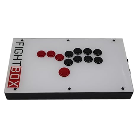FightBox F1-PS5 All Button Leverless Arcade Fight Stick Game Controller Compatible With PC/PS3/PS4/PS5