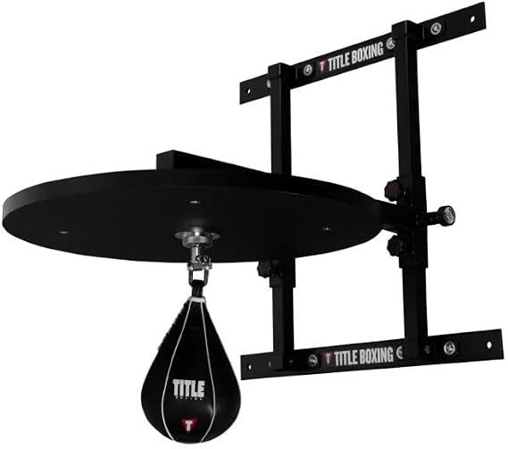 Title Complete Professional Adjustable Speed Bag Platform - Speed Bag Stand, Speed Bag Mount, Indoor Punching Bag Stand, Boxing Equipment, Speedbag Platform