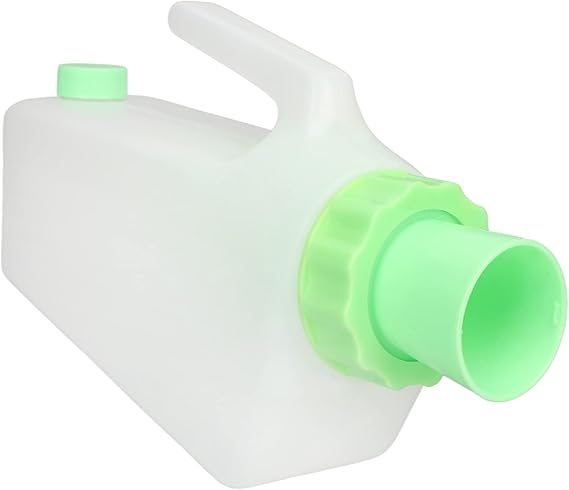 Urinals for Men Spill Proof, 32 oz/1000 ml Bedside Urinal Bottle, Reusable Male Urine Bottle with Lid, Thicken Portable Pee Bottles for Elderly, Bedridden, Disabled