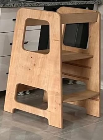 Wooden Learning Tower-Education Children-furniture