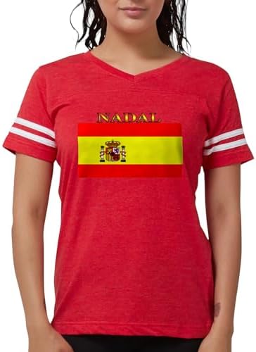 CafePress Nadal Spain Spanish Flag T Shirt Women's Football T-Shirt