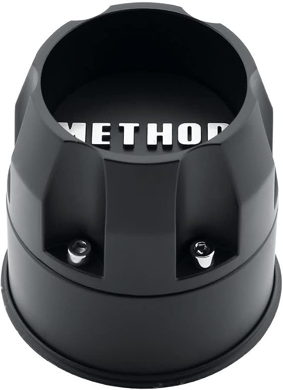 Method Race Wheels Center Cap, Push Through, Black