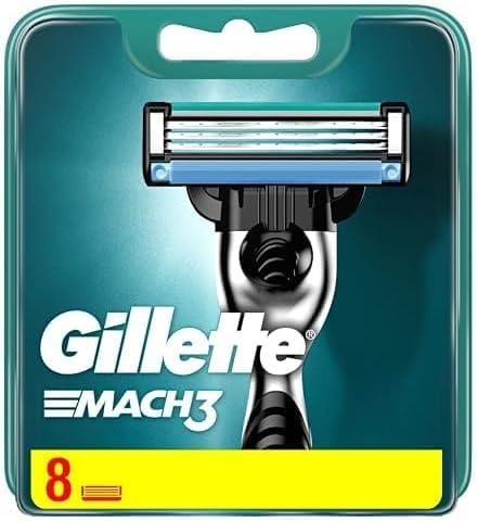 Gillette Mach3 Replacement Razor 8-pack