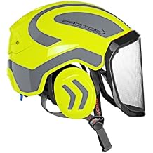 Protos Integral Arborist Helmet - Neon Yellow and Grey