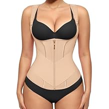 FeelinGirl Waist Trainer Vest for Women Tummy Control Corset Body Shaper Back Support Adjustable Straps Workout Faja