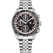 Pagani Design Men's Quartz Watch, PD - 1816 Model, 40mm Dial, Stainless Steel Bracelet, Synthetic Sapphire Glass, Japanese TMI VK67 Movement, Chronograph
