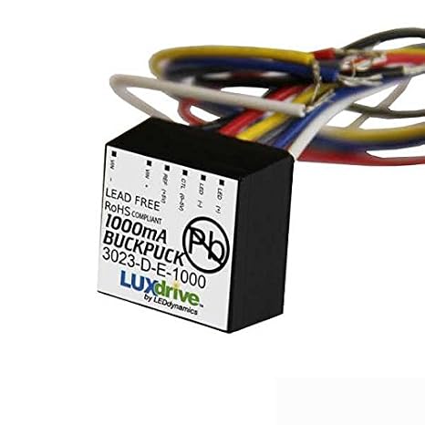 Wired BuckPuck - 1000mA Constant Current LED Driver with Dimming