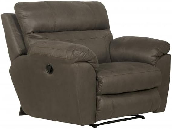 Catnapper Atlas Wall Hugger Recliner-Charcoal