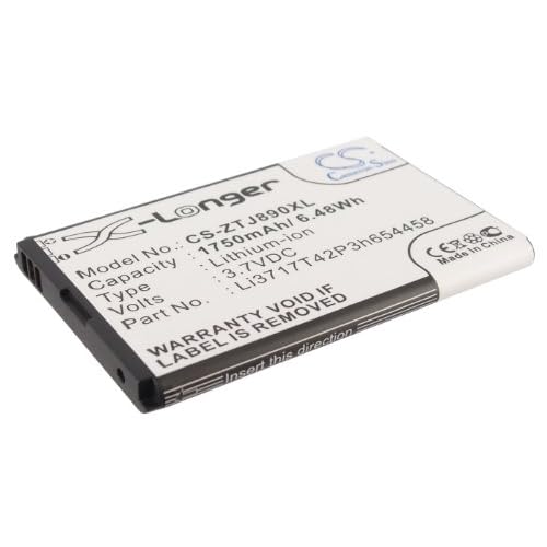 FITHOOD Battery Replacement for verizon Hotspot 890L Jetpack 4G LTE Jetpack 890L Jetpack 890L 4G LTE Li3717T42P3h654458 1750mAh3.7V