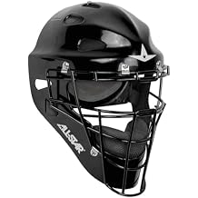 ALL-STAR MVP2300SP MVP Players Series Catchers Helmet Size: Adult, Color: Black