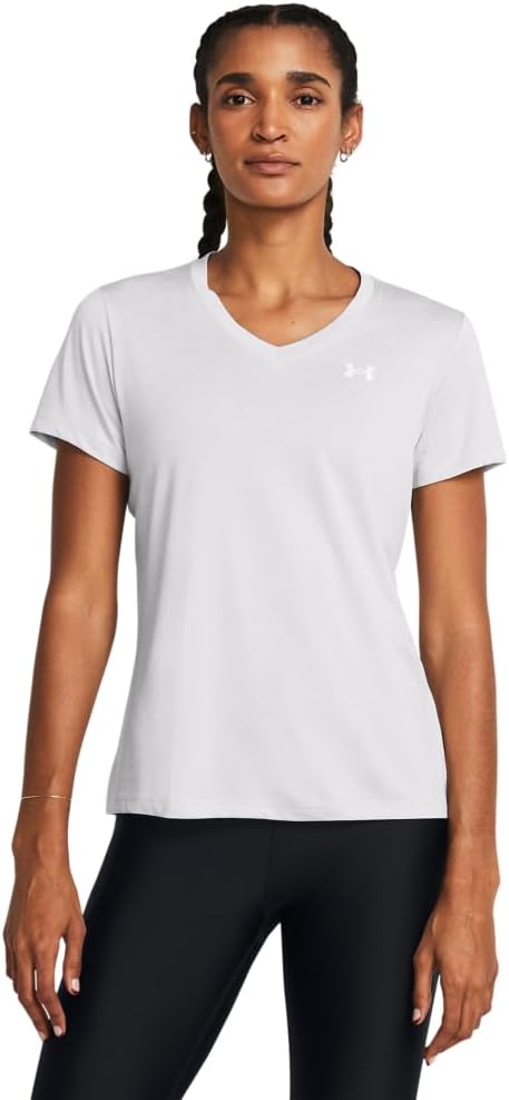 Under Armour Women's Tech Twist V Neck Short Sleeve T-Shirt