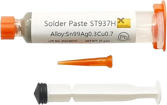 35g SAC Solder Paste Sn99/Ag0.3/Cu0.7 Lead-free RoHS Soldering Flux, 227C Melting Point