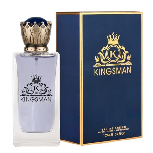 ALHAMBRA KINGSMAN EAU DE PARFUM, 100ml | LUXURY LONG LASTING FRAGRANCE | PREMIUM IMPORTED FRAGRANCE SCENT FOR MEN AND WOMEN | PERFUME GIFT SET | ALL OCCASION Pack of 1