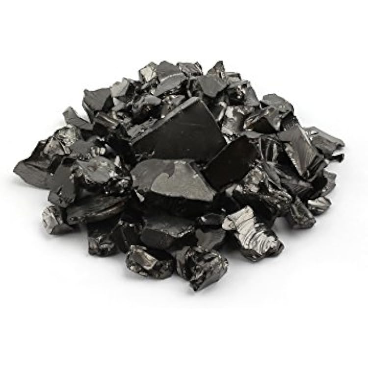 Heka Naturals Elite Shungite Water Chips | 100g - Water Filter Crystals for Drinking Water - Water Purification, Healing Crystals, Water Mineralization - Natural Noble Shungite Crystals