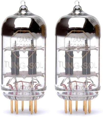 Pair of Tung-Sol ECC803s 12AX7 Gold Pin Preamp Vacuum Tube