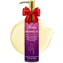 Body Firming Oil, 3.4 FL OZ Body Oil After Shower With 790,000ppm Tightening Oil(Grape Seed Jojoba Sweet Almond) &10,000ppm Hyaluronic Acid Fast-Absorbing For Hydrating Full Body, Lavender