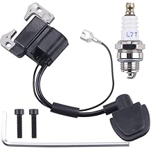JINGKE 2-Stroke Engine Ignition Coil for 33cc 43cc 47cc 49cc 50cc Mini moto Dirt Pocket Bike Chopper Scooter Kids Quad ATV Minimoto Mini bike Dirt Bike