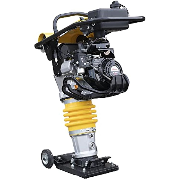 CORMAC, RM75 Tamping Rammer gasoline @ 6.5 Hp, shoe size: 13.5 x 12