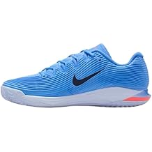 Nike Vapor 12 Men's Clay Court Tennis Shoes (University Blue/Hydrogen Blue/Hot Lava/Midnight Navy)