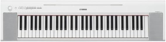 Yamaha NP-15 Piaggero Digital Keyboard with 61 Touch Sensitive Keys and 15 Instrumental Voices, Lightweight and Portable