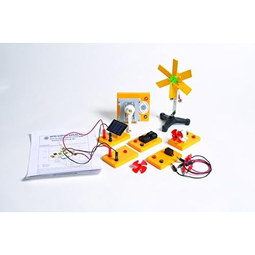 United Scientific Energy Conversion Kit | Science Education Kit Designed for Any Classroom or Home | 7 Piece Kit | 1 Each