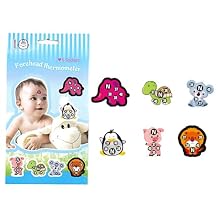 Cute Cartoon Stick-On Fever Stickers Accurate Forehead Fever Continuously Fever Temperature Monitoring Fever Sticker Stick-on Fever Cute Cartoon Forehead Fever