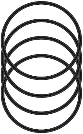 4 Pcs Black Silicone Replacement Gasket for Contigo Snapseal Byron Travel Mug 16oz & 20oz, Lid Seal Leak-Proof for Contigo Coffee Travel Tumbler Glassware and Drinkware, Replacement Lid