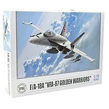 Premium Hobbies F/A-18 VFA-87 Golden Warriors 1:72 Scale Plastic Model Airplane Kit 129V