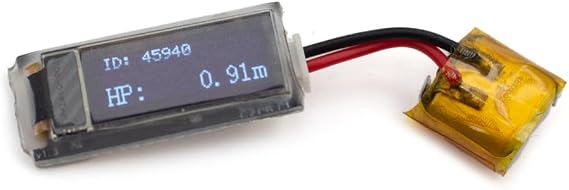 Mini Rocket Altimeter - Competition Altitude Gauge, Max Height Recorder with OLED Screen