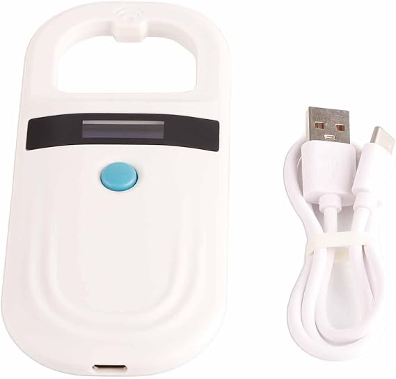 Microchip Scanner, Pet Microchips Scanner, Microchip Reader, for Dogs, Cats, Animal Management, Resource Management