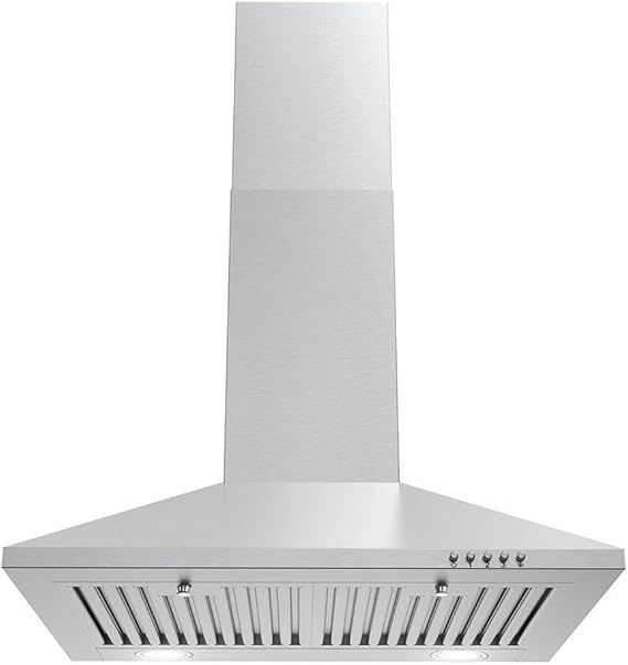 Cosmo 6324EWH Range Hood, Stainless Steel