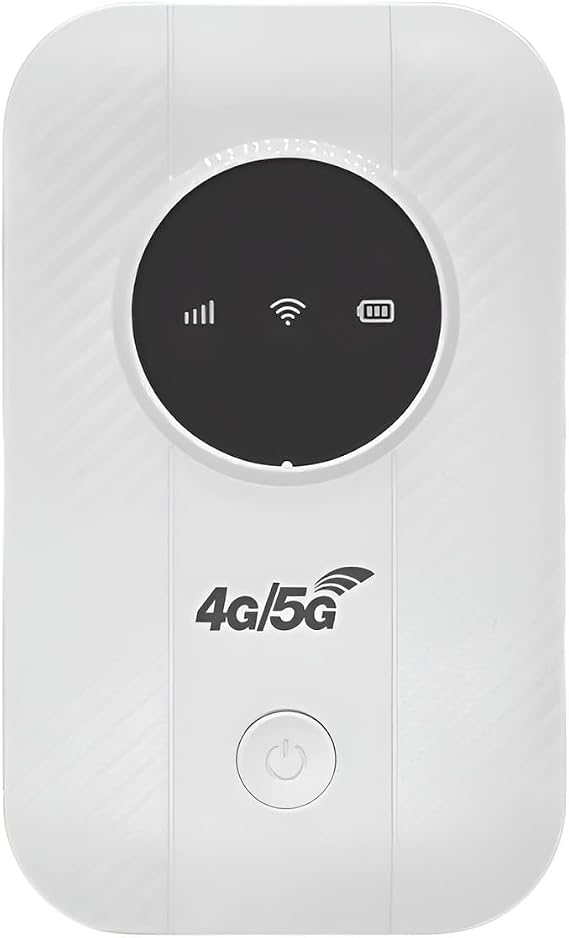 Free Internet in Pockets Pocket WiFi, Satellite Connection, No Limits, 5G Compatible, Connect 12 Devices Simultaneously, No Contract Required, Unlimited, Built-In 4 Antennas, Fast and