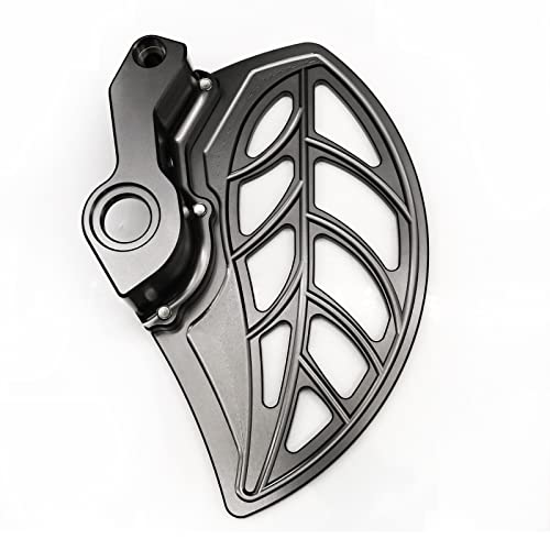 Dirt Bike Front Brake Disc Rotor Guard Cover Protector Compatible with TC125 All 2014-2020 Gray