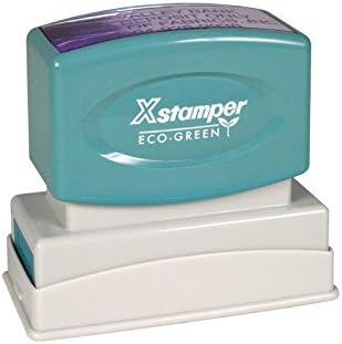 Xstamper Pre-Inked Custom Stamp N14 5/8" x 2-7/16"