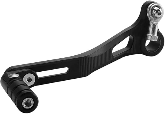 Motorcycle Aluminum Adjustable Folding Shift Pedal Lever Gear Shifter for for 650 2008-2023 Motorcycle Gear Lever(Black)