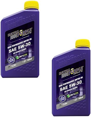 Royal Purple SAE Multi-Grade Synthetic Motor Oil 01530-5W30 Pack of 2 Quarts
