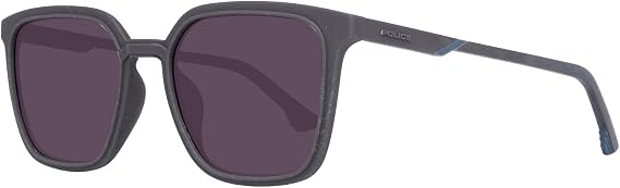 Police Lisbon 2 Brown Square Men's Sunglasses SPL769 7FAP 54