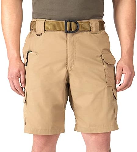 5.11 Tactical Mens Taclite Pro 9.5-Inch Shorts, PolyCotton Ripstop Fabric, Teflon Finish, Style 73287