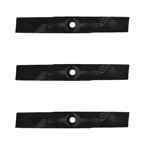 M127500 Qty 3: 48C Mower Blade Fits John Deere Z445 EZtrak, GX335
