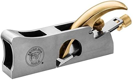 Bench Dog 3-in-1 Shoulder Plane, Bullnose Plane & Chisel Plane - Hand Plane w/ 2 Nose Pieces 1 Blade Clean, Sharp Corners w/No Ridge- Wood Plane w/Storage Case & More - Bench Plane & Spokeshaves