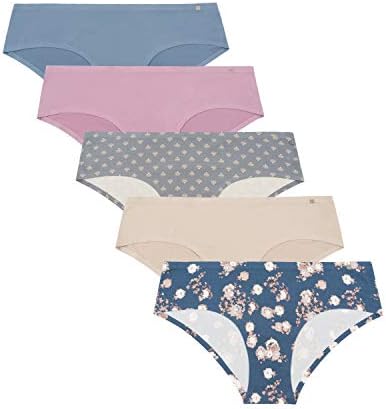 Lucky Brand Womens Microfiber Hipster Panties Multi-Pack