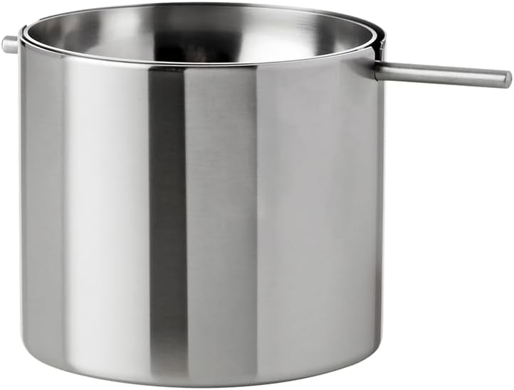 Stelton Large Revolving Ashtray, Stainless Steel