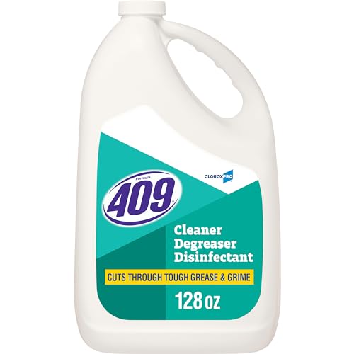CloroxPro Formula 409 Cleaner Degreaser Disinfectant Refill, 128 Fluid Ounces Package May Vary
