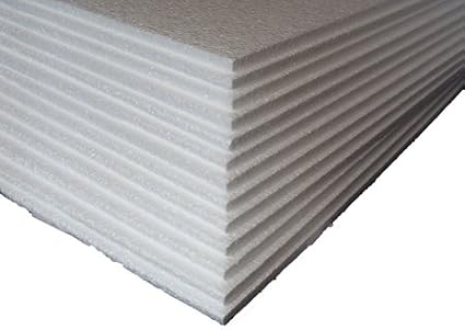 10 x POLYSTYRENE EPS Foam Packing Sheets 600x400x10mm