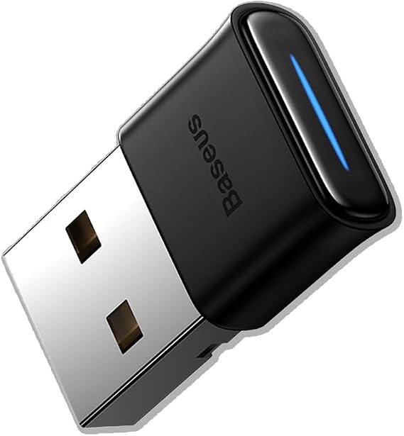 Baseus BA04 Mini Bluetooth Adapter USB Receiver Bluetooth 5.0 Black